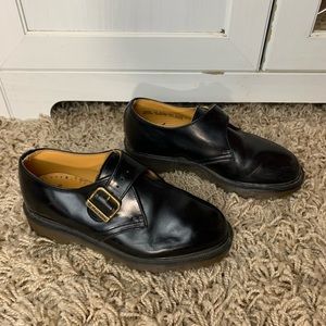Doc Martens Vintage Mary Jane Loafers With Buckle
